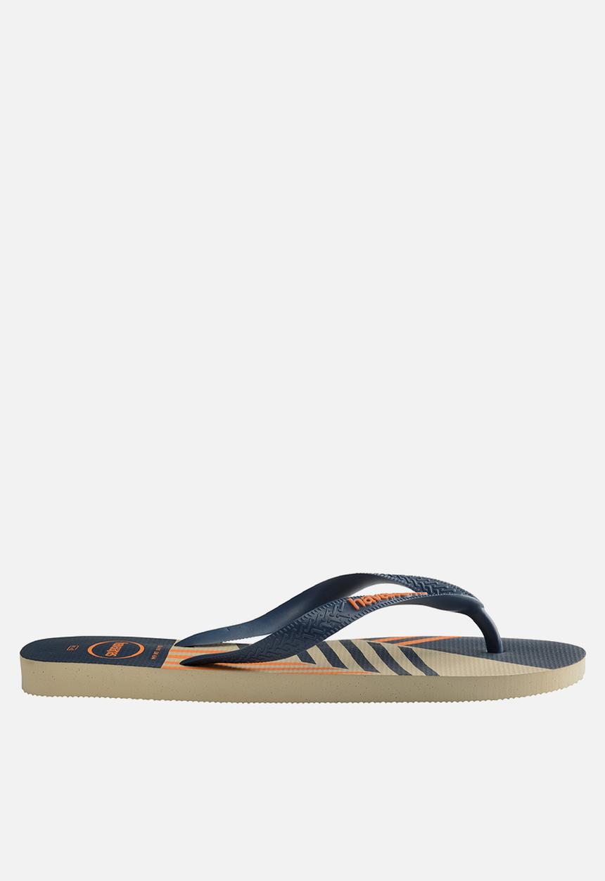 Havaianas - Trend flip flops - sand grey & indigo blue