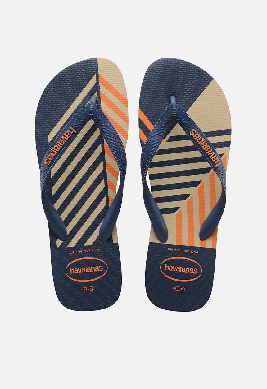 Havaianas - Trend flip flops - sand grey & indigo blue