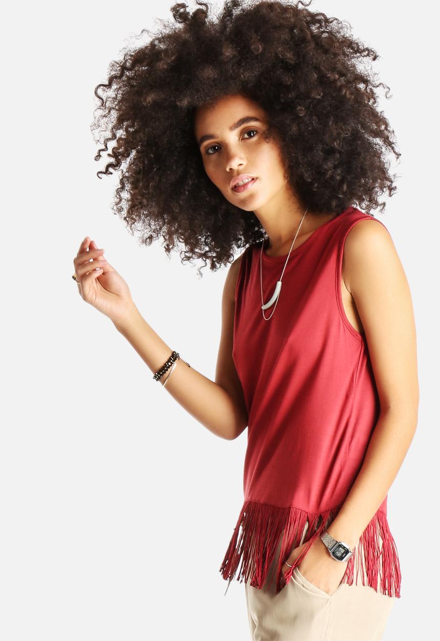 Vero Moda - Cille Fringe Top