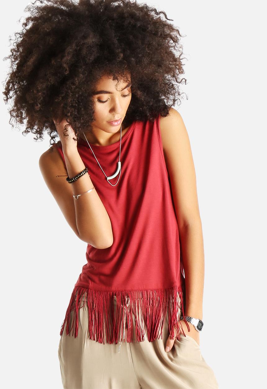 Vero Moda - Cille Fringe Top