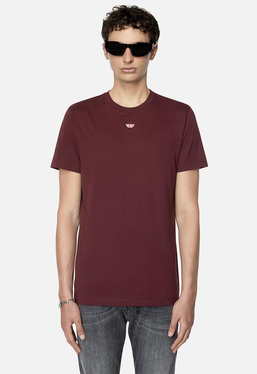 Diesel  - T-diegor-d short sleeve tee - burgundy