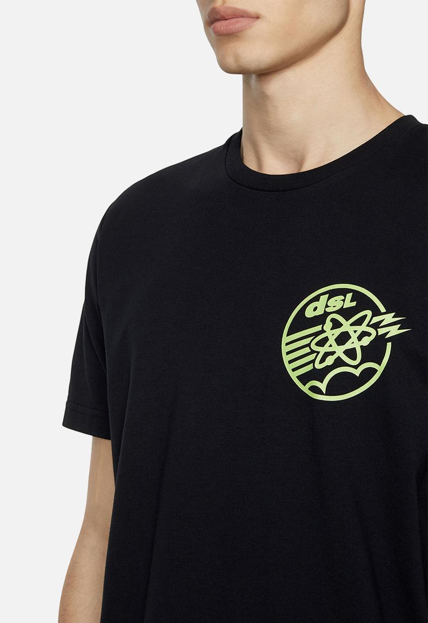 Diesel  - T-diegor-e7 short sleeve tee - black