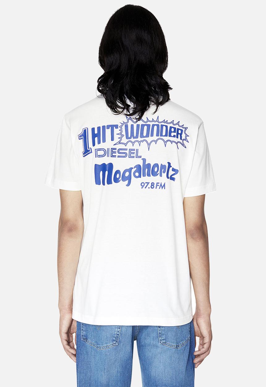 Diesel  - T-diegor-e7 short sleeve tee - white