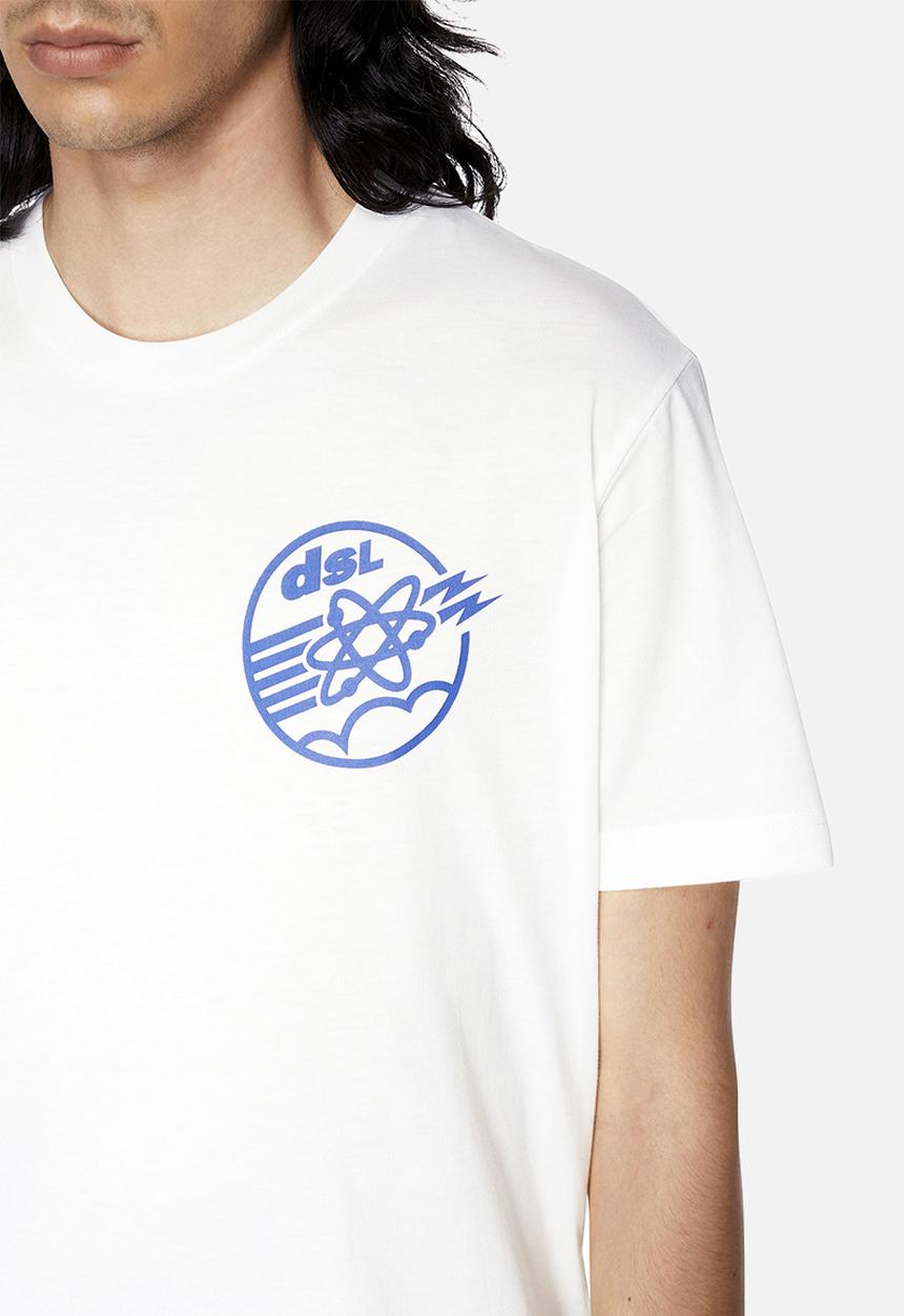 Diesel  - T-diegor-e7 short sleeve tee - white