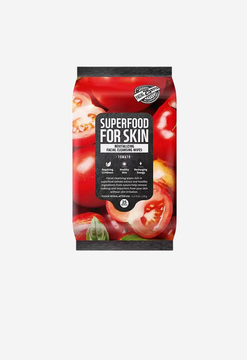 FARMSKIN - Super Food For Skin Cleansing Wipes - Tomato