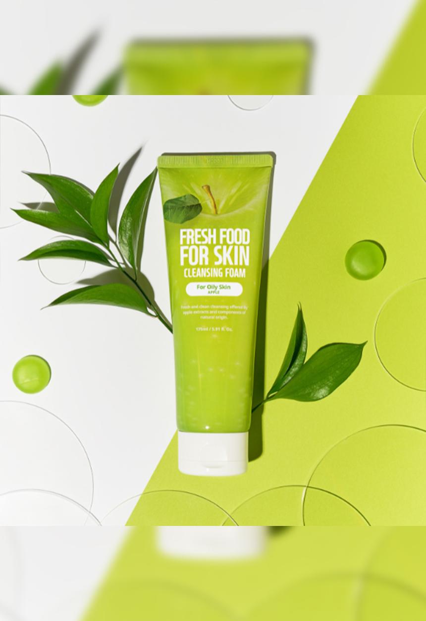 FARMSKIN - Fresh Food For Skin Cleansing Foam - Apple