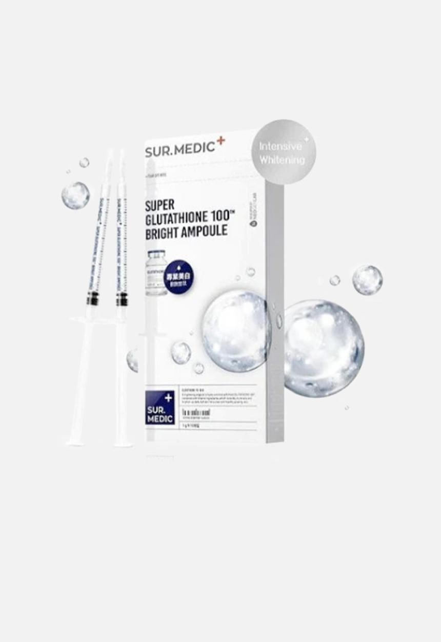 SUR.MEDIC™ - Super Glutathione 100™ Bright Ampoule 10Pc Set
