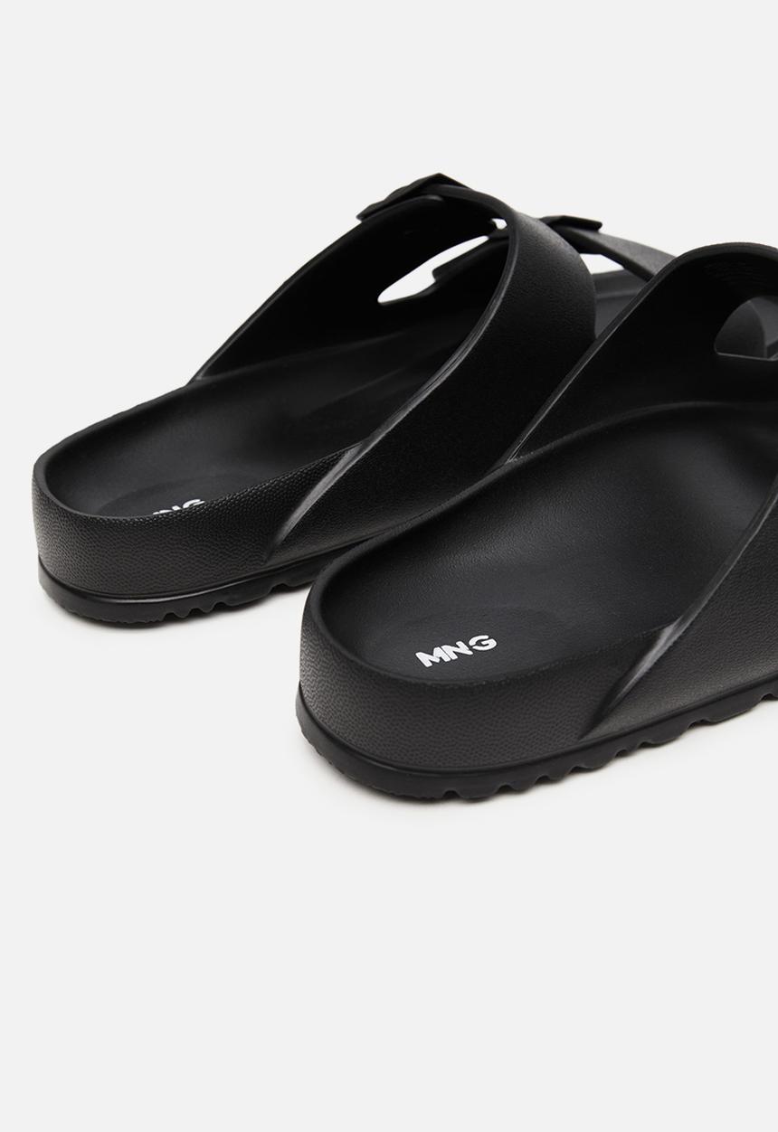 MANGO - Sandal- black