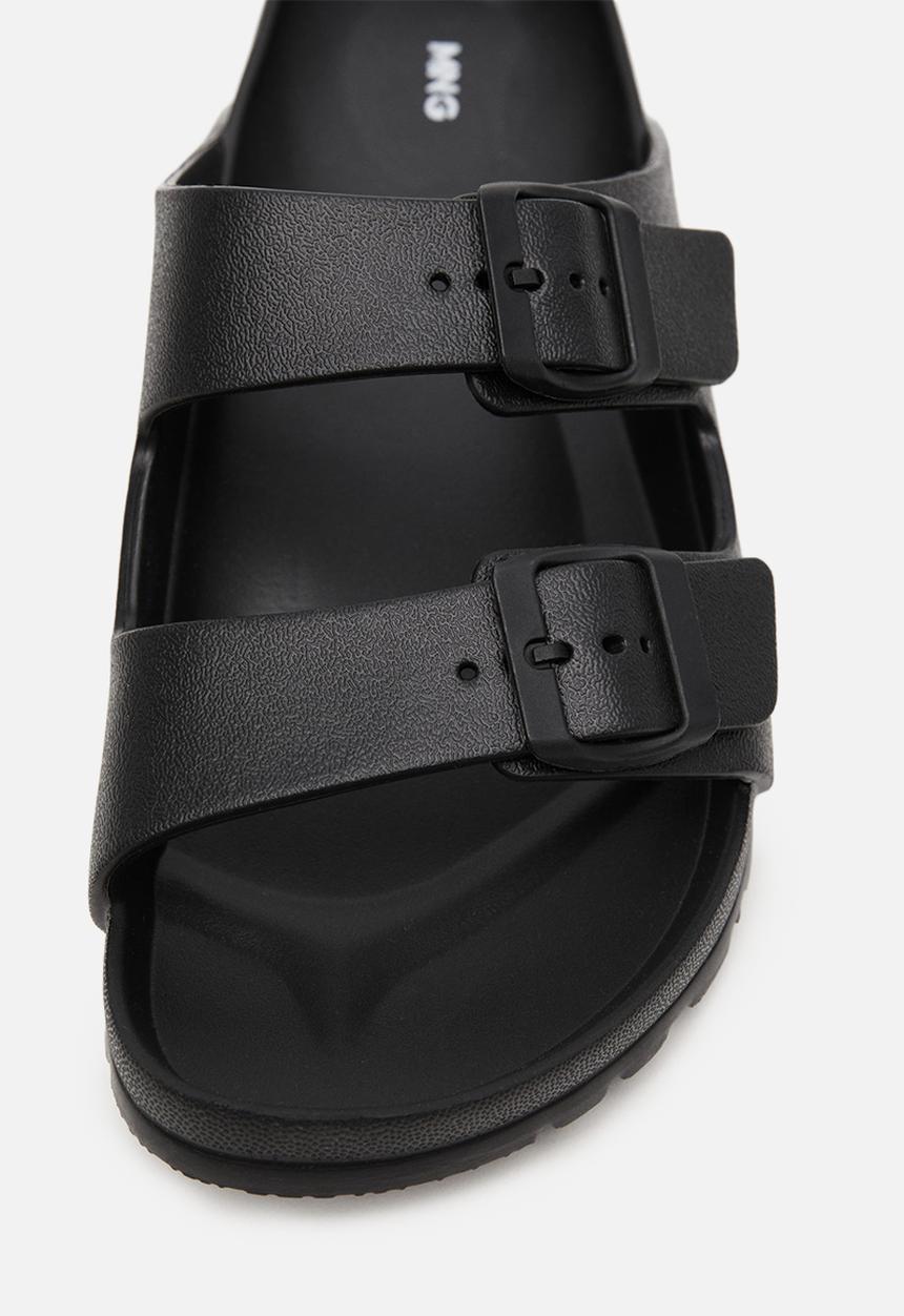 MANGO - Sandal- black