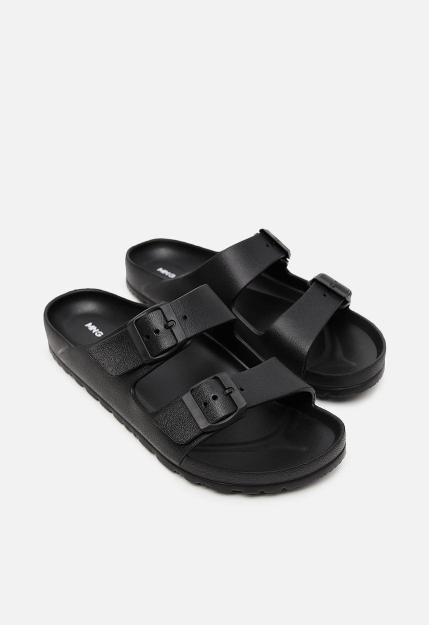 MANGO - Sandal- black