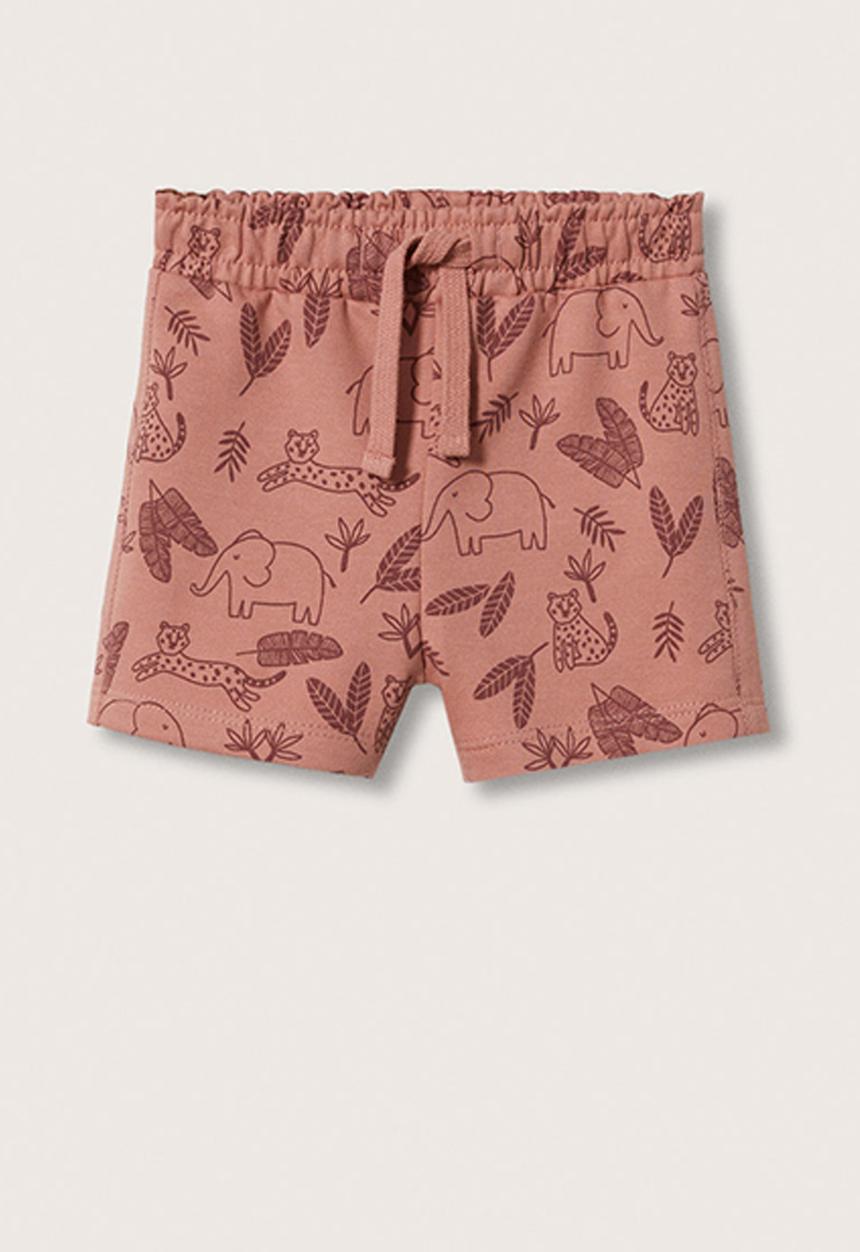 MANGO - Bermuda shorts michael - medium orange