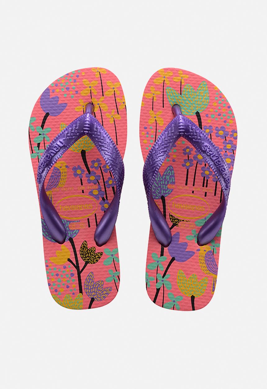 Havaianas - Kids flores - pink porcelain