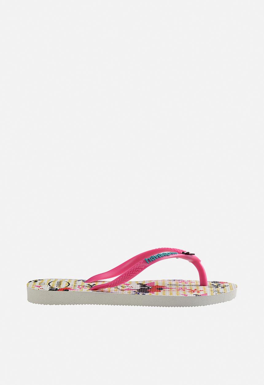 Havaianas - Kids disney cool - white/pink flux