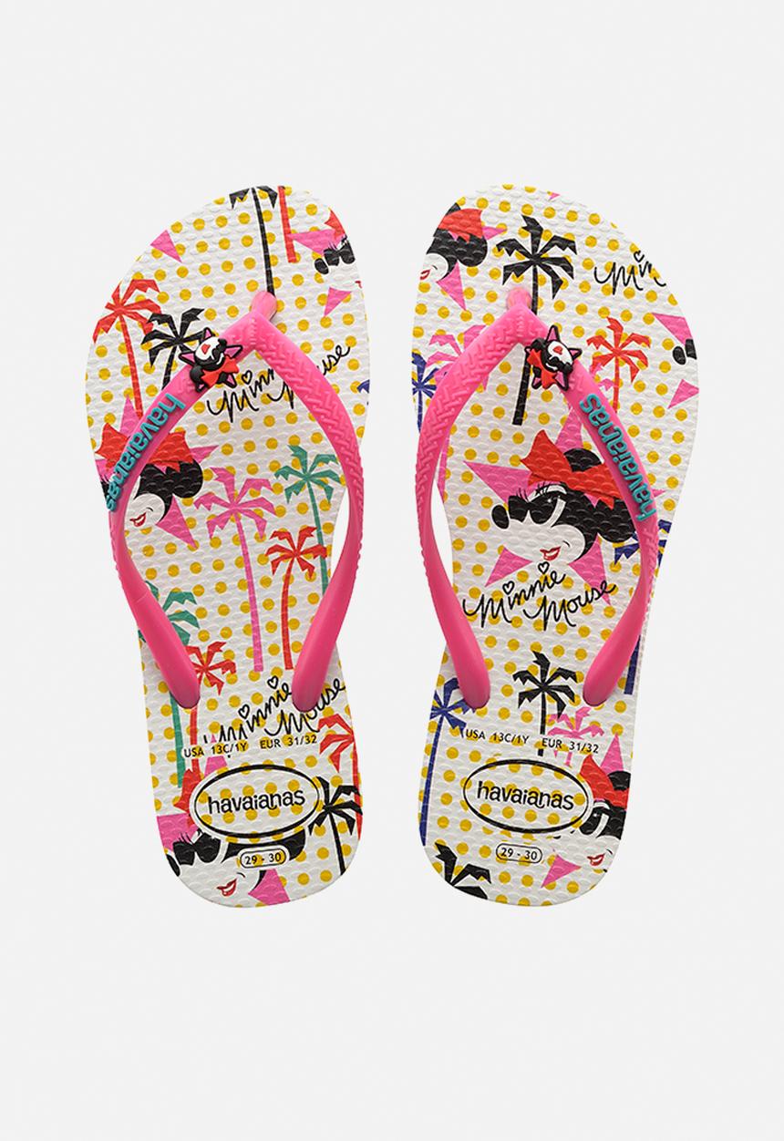 Havaianas - Kids disney cool - white/pink flux