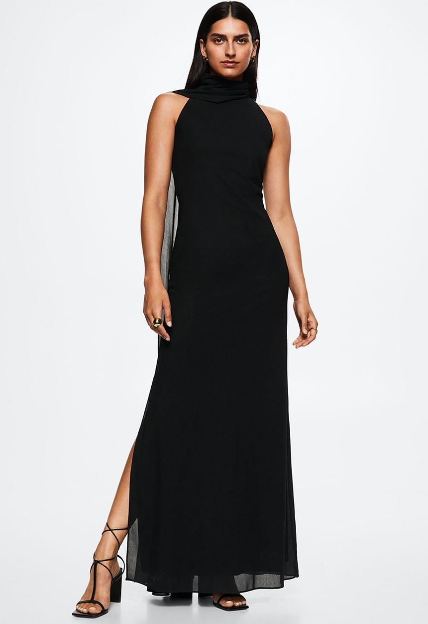 MANGO - Dress pandora-a - black