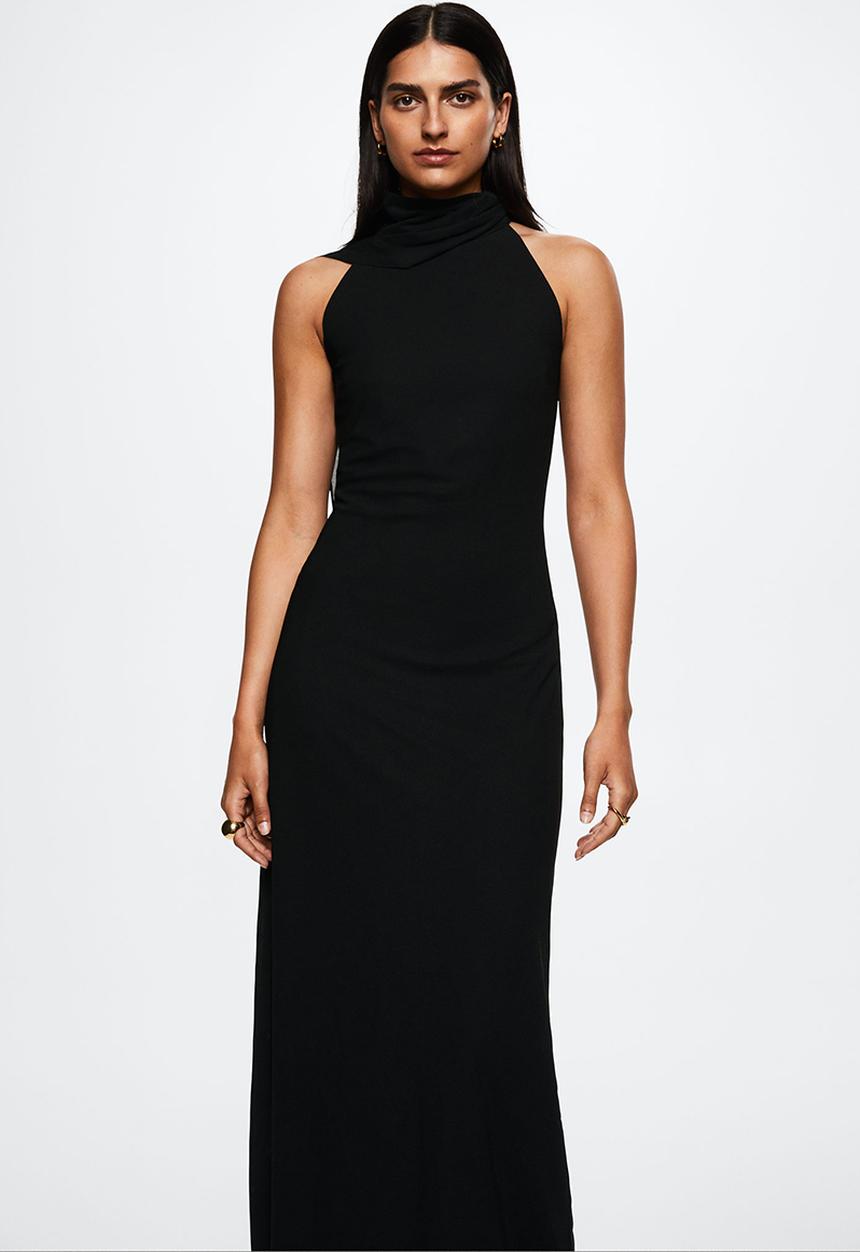 MANGO - Dress pandora-a - black