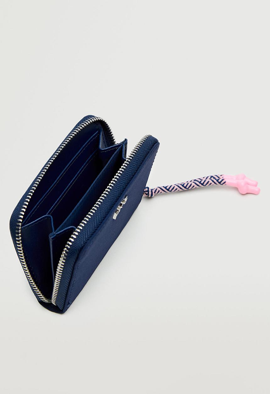 MANGO - Logo wallet - dark navy