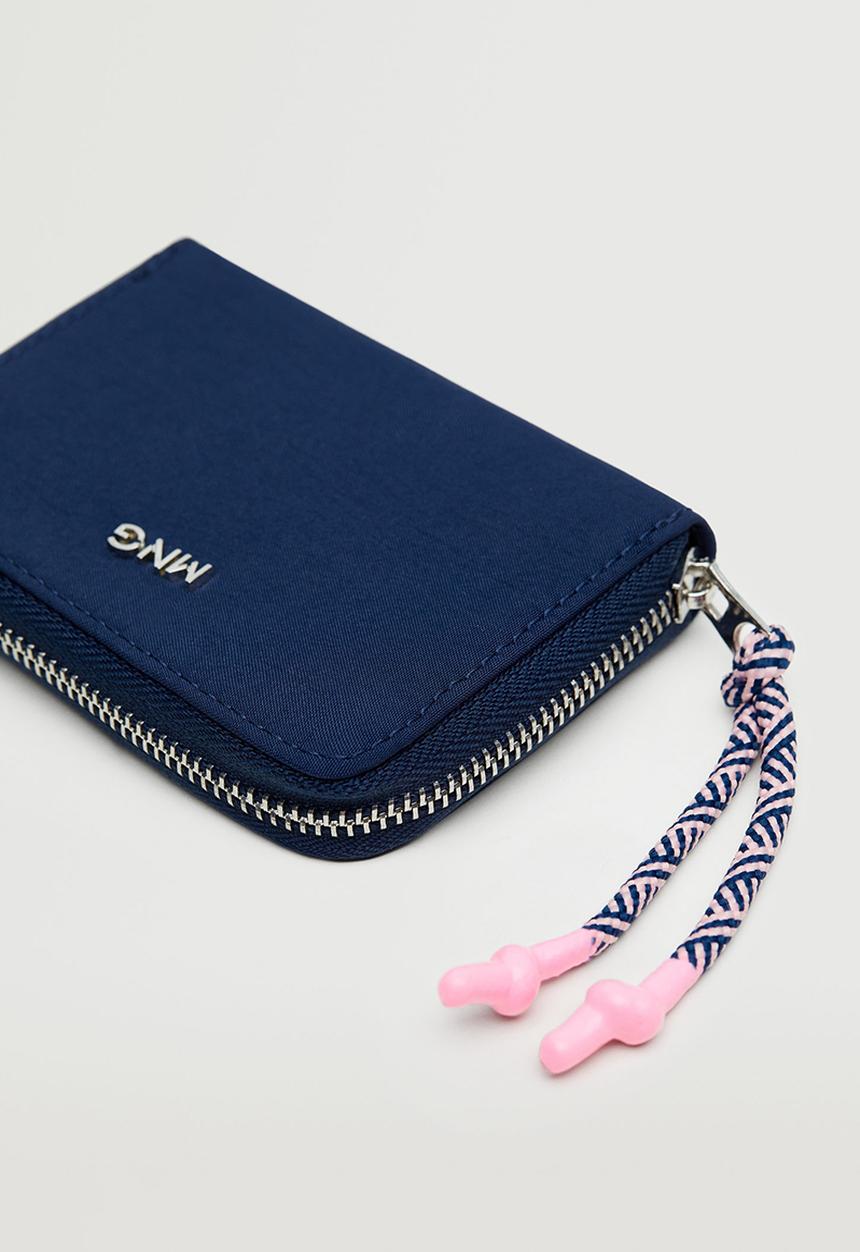 MANGO - Logo wallet - dark navy