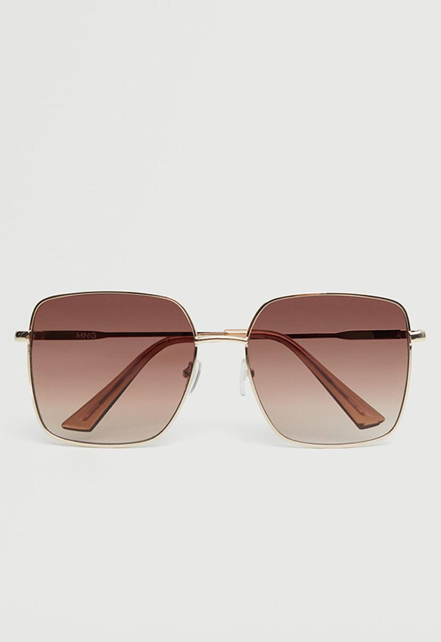 MANGO - Metal sunglasses - gold