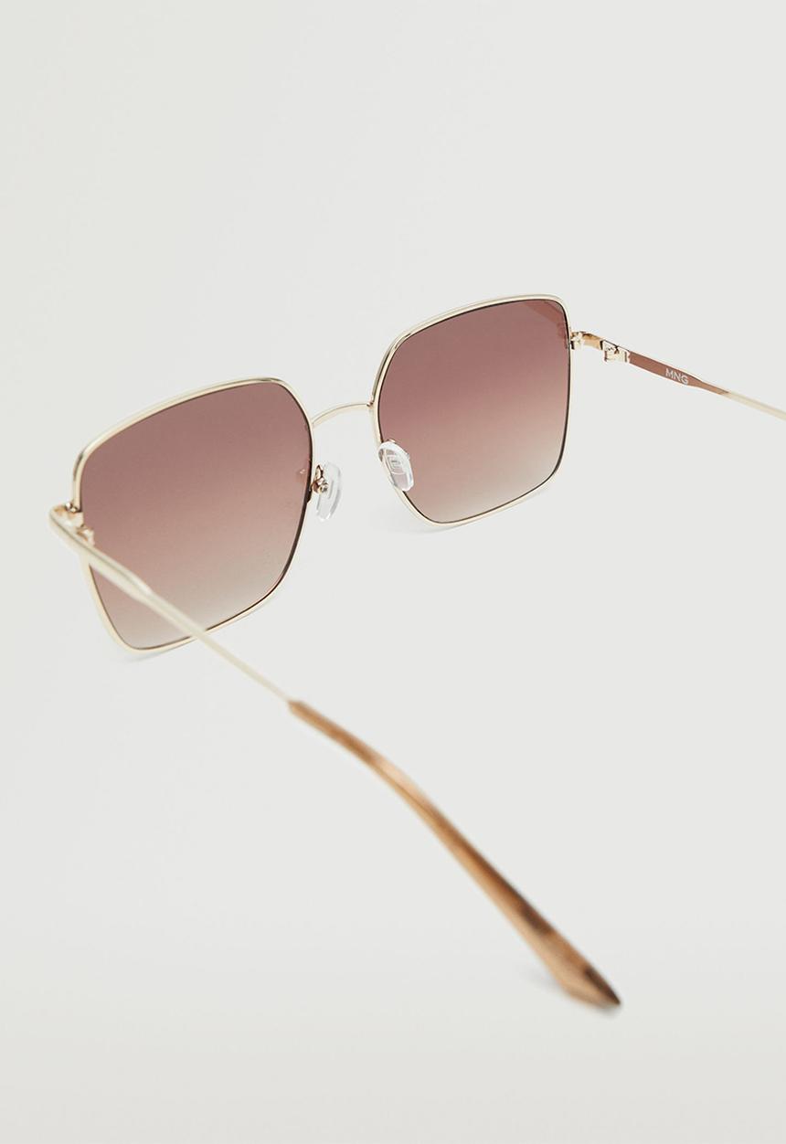 MANGO - Metal sunglasses - gold
