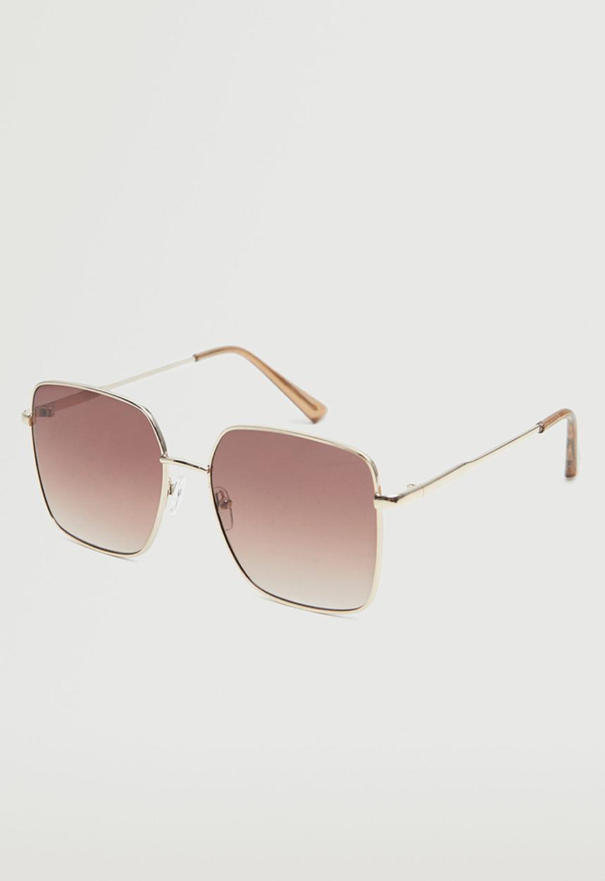 MANGO - Metal sunglasses - gold