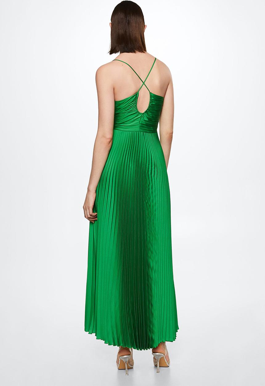 MANGO - Dress keira - green