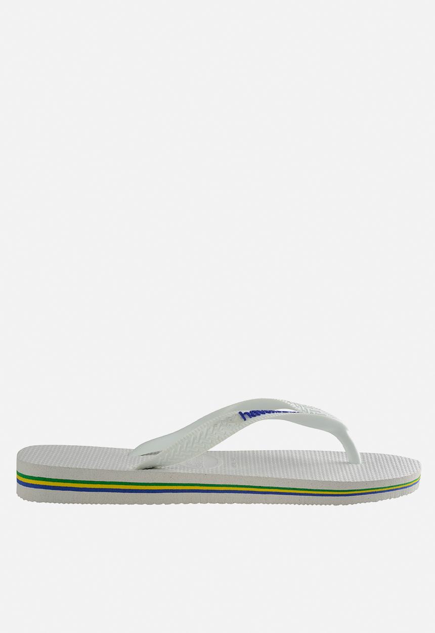 Havaianas - Brazil logo – white