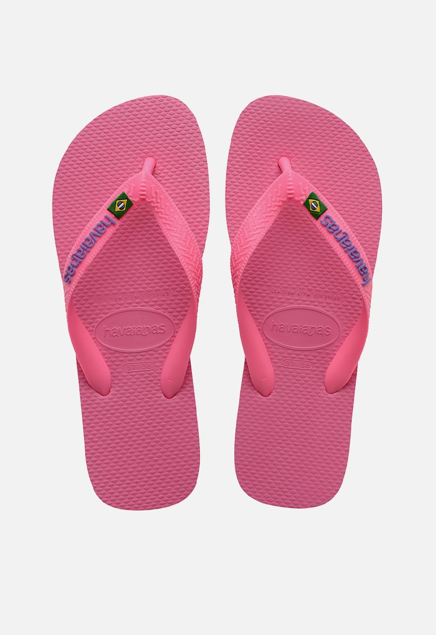 Havaianas - Kids brazil logo - crystal rose