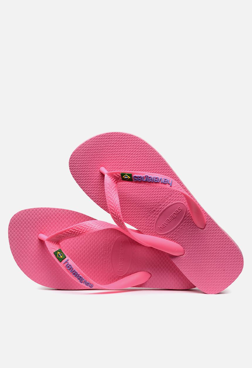 Havaianas - Kids brazil logo - crystal rose