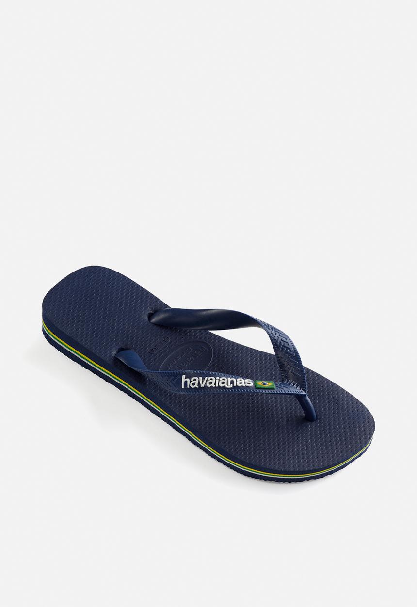 Havaianas - Men's brazil logo - navy