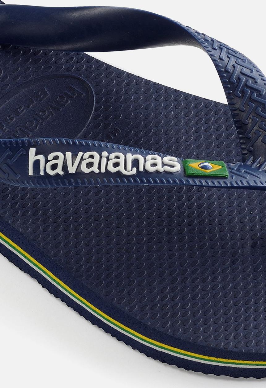 Havaianas - Men's brazil logo - navy