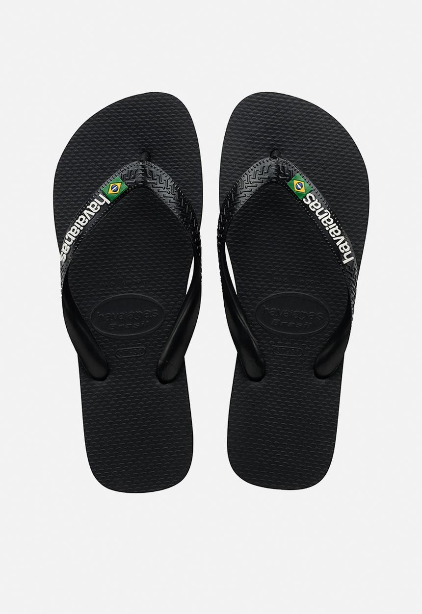 Havaianas - Brazil logo - black