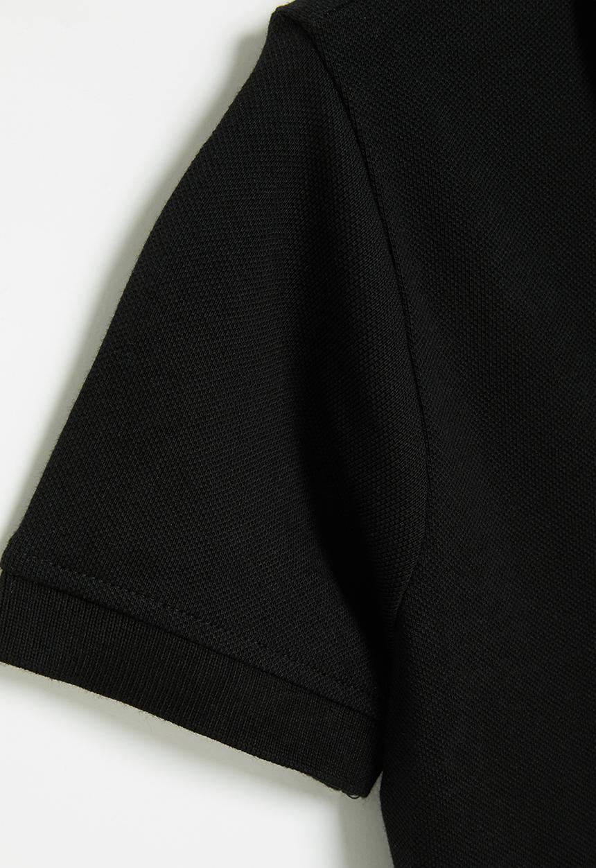 POLO - Boys classic short sleeve golfer - black