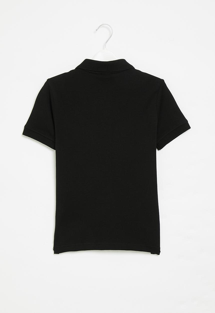 POLO - Boys classic short sleeve golfer - black