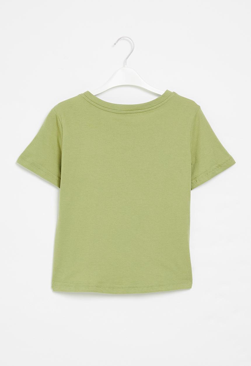 Billabong  - Girls african sun short sleeve tee - green 