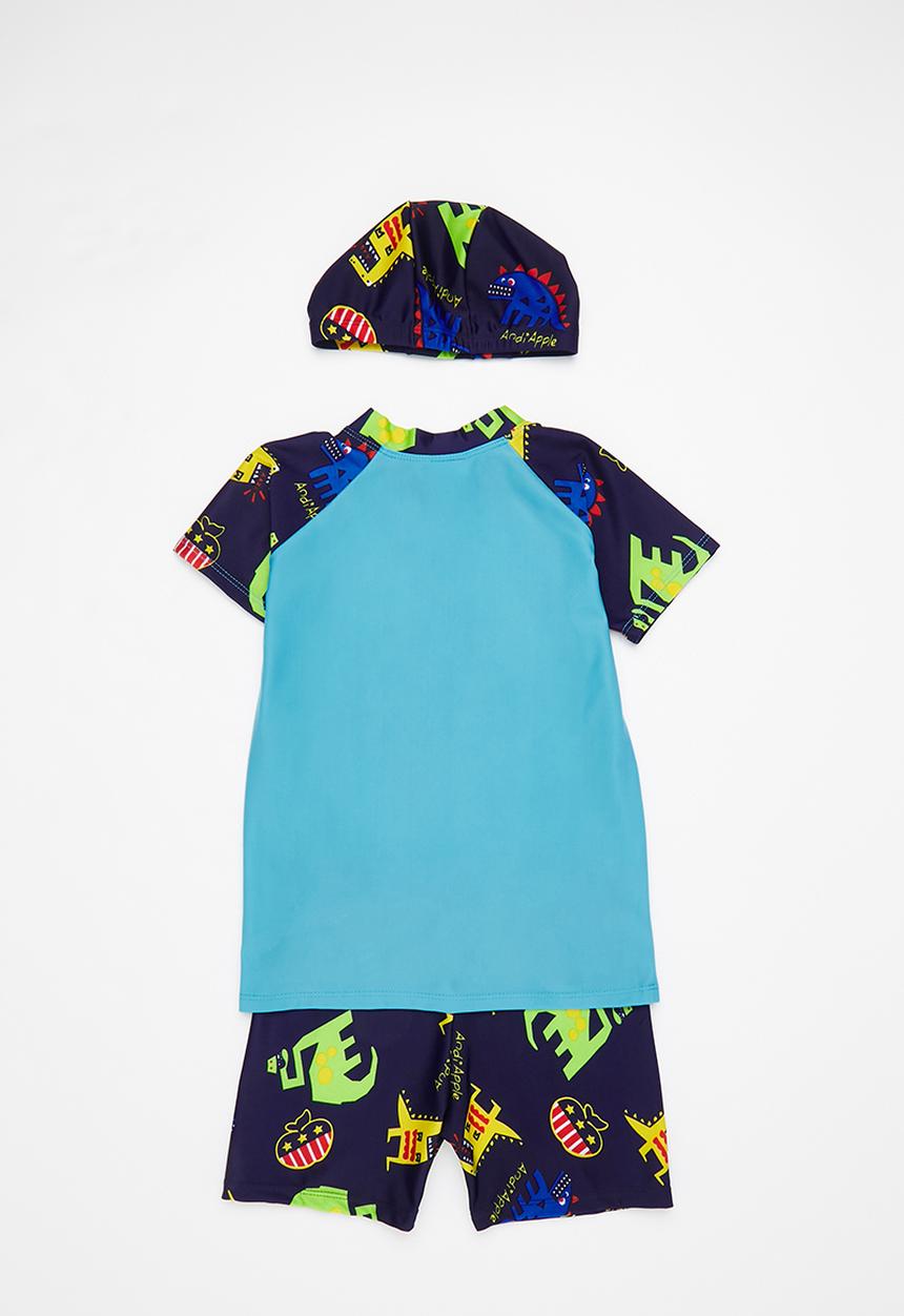 Pop Candy - Boys dino swim set - blue