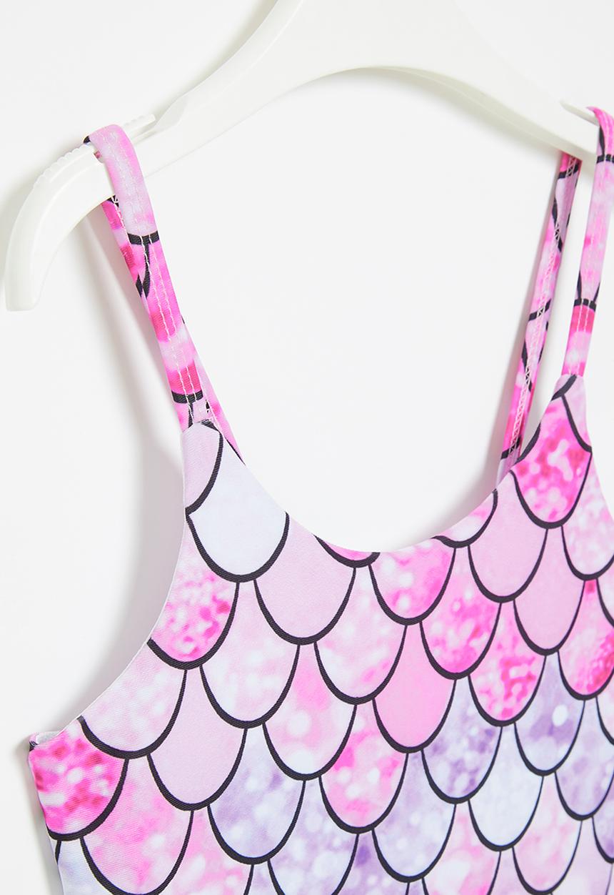 Rebel Republic - Girls printed one piece swimsuit - multi