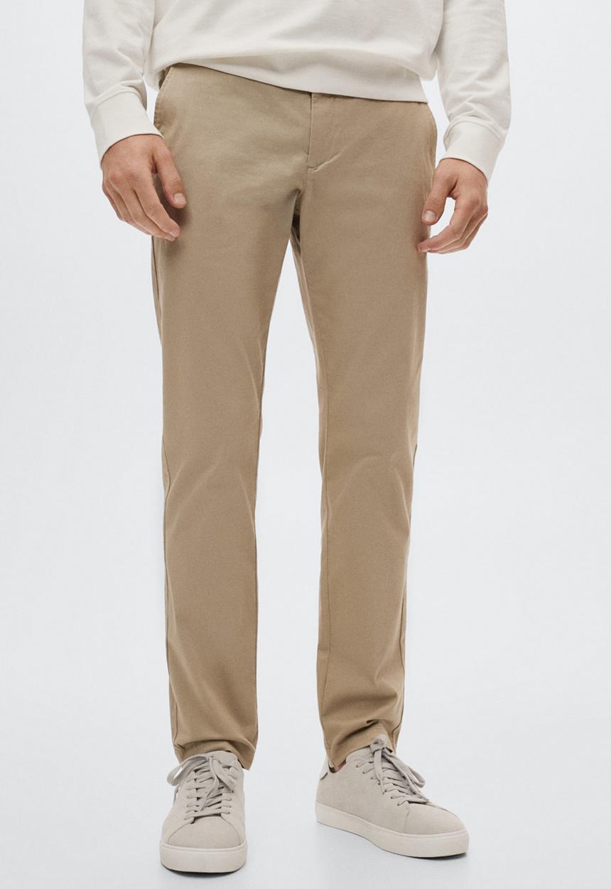 MANGO - Prato trouser - beige