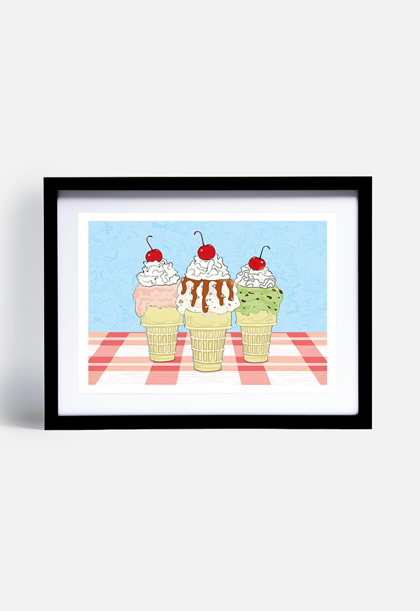 Zachary Kiernan - Ice Cream Poster