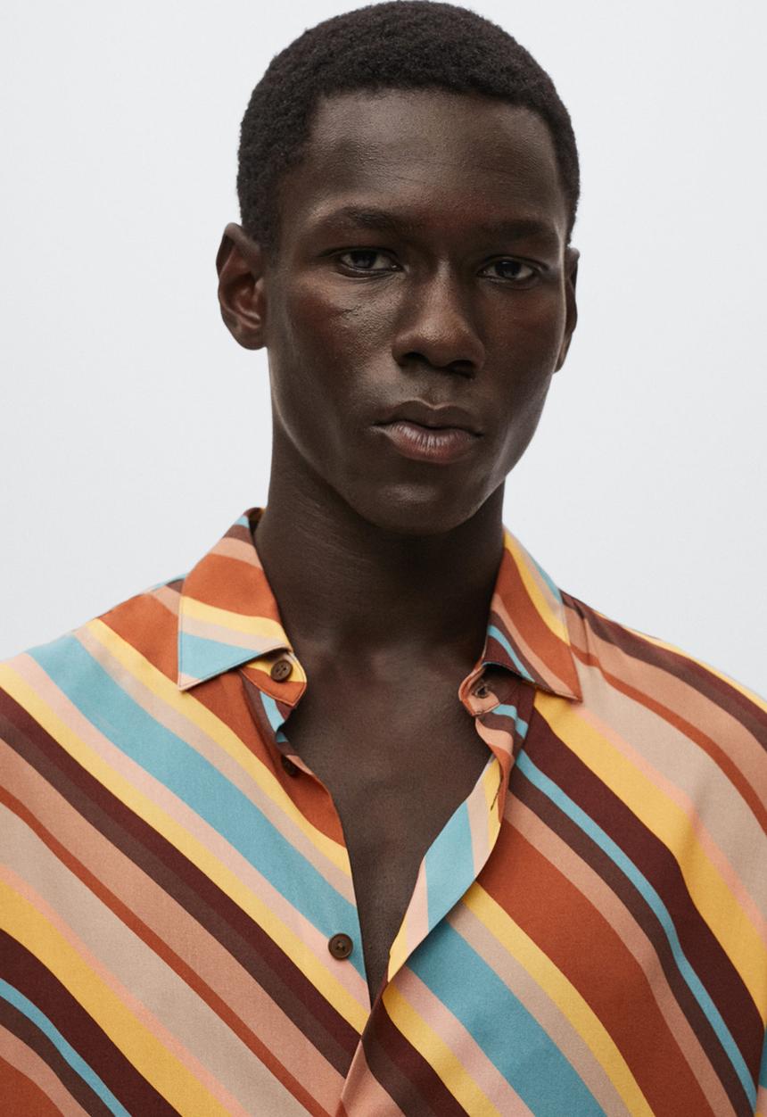 MANGO - Peniche shirt  - orange