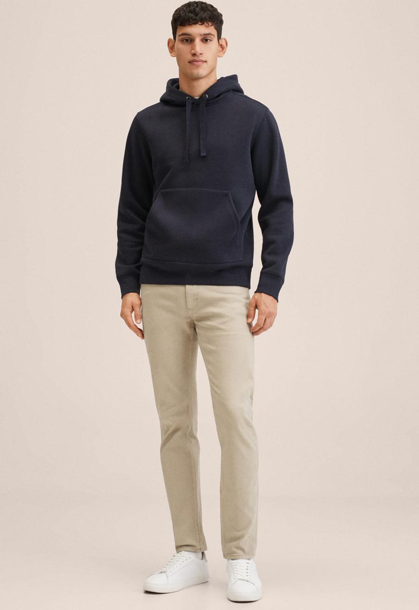 MANGO - Trousers . ibiza - beige