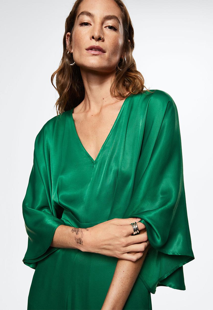 MANGO - One-piecesuit hoja-a - green