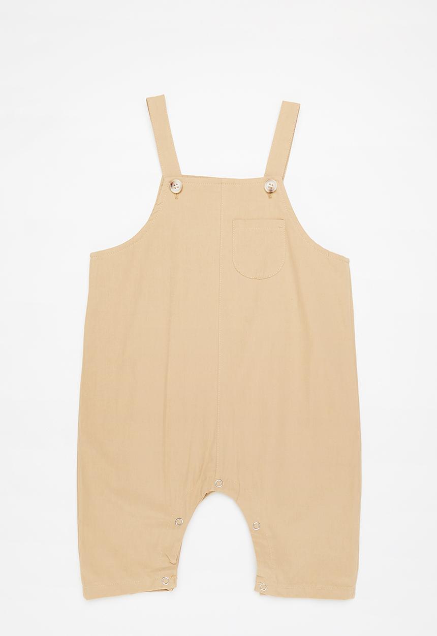 Pop Candy - Baby romper - tan