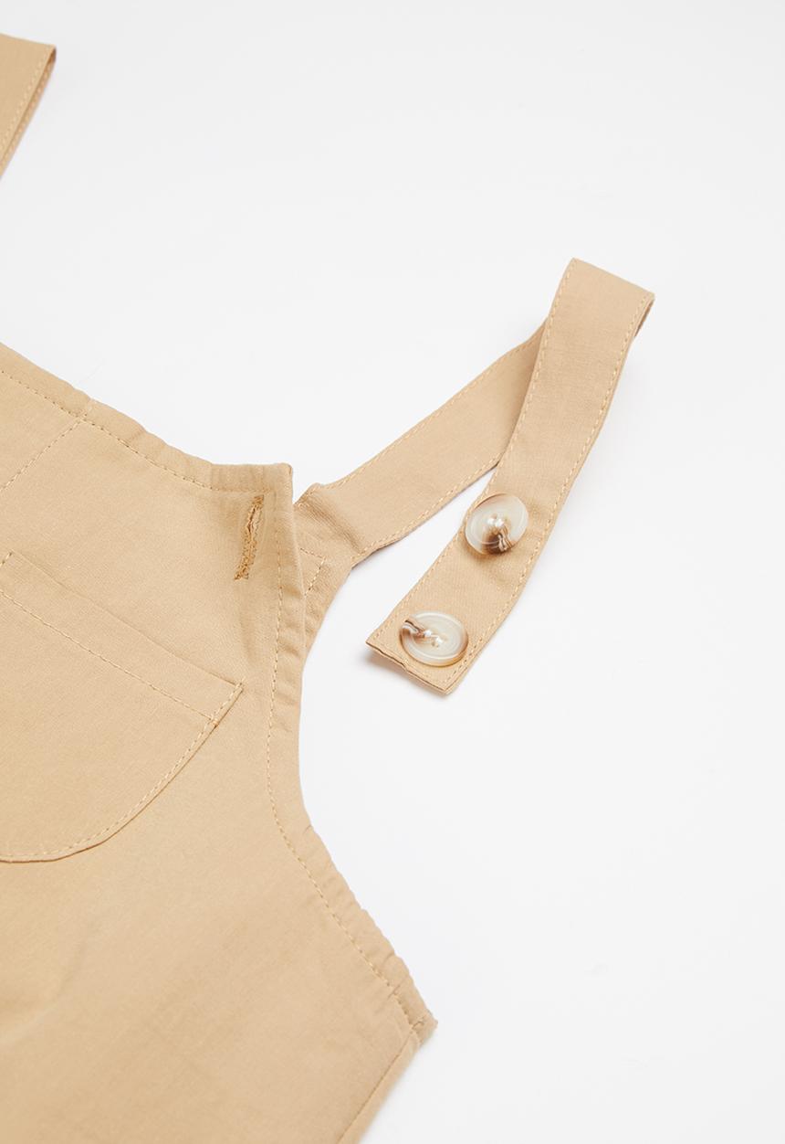 Pop Candy - Baby romper - tan