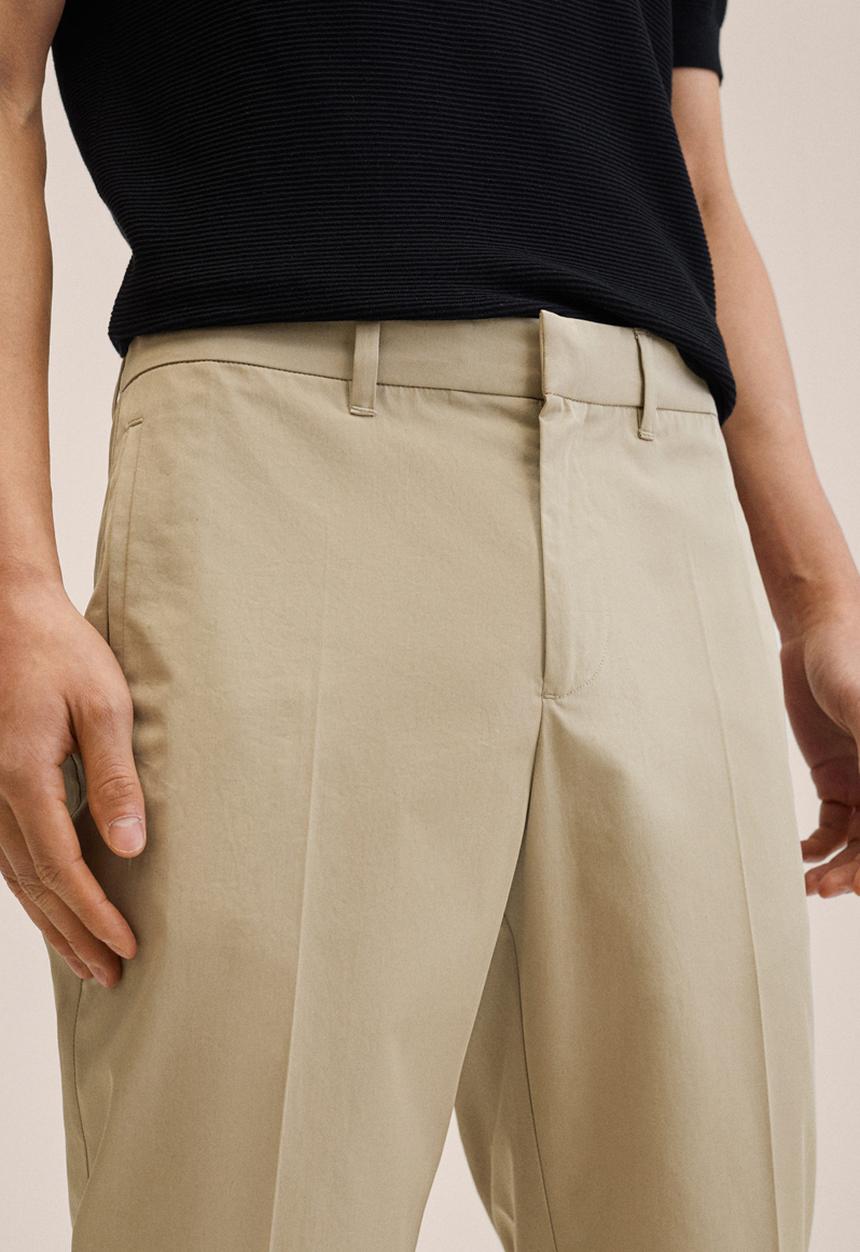 MANGO - York trousers - beige