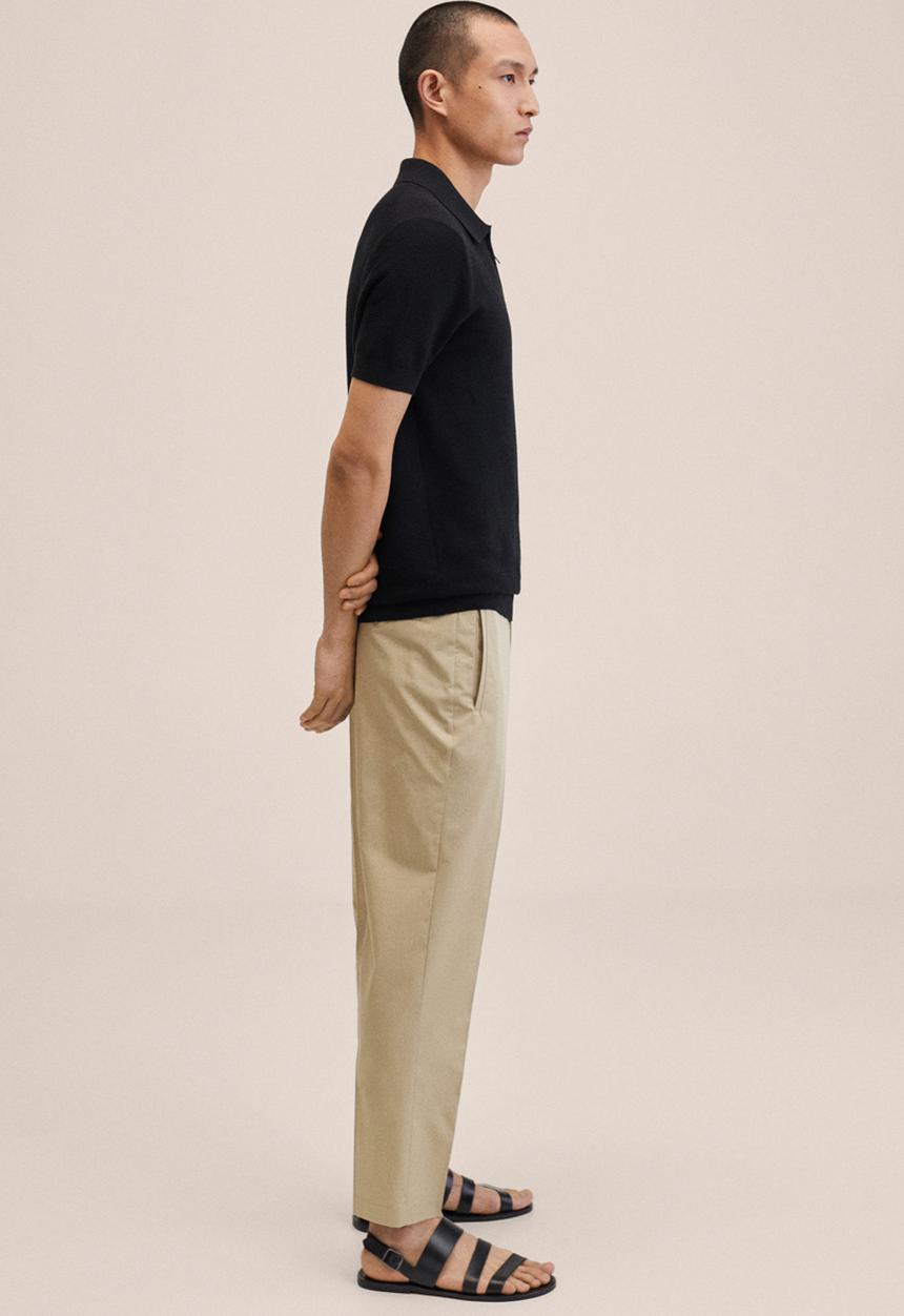 MANGO - York trousers - beige