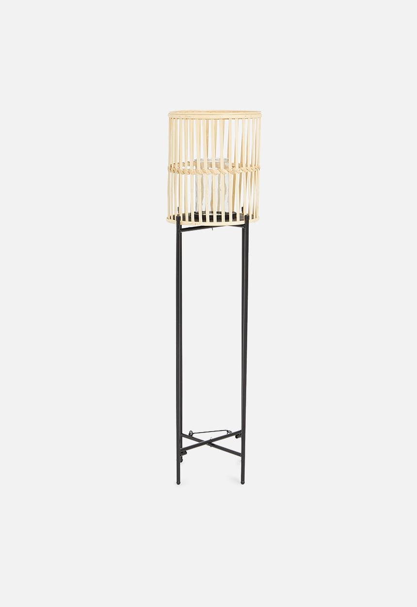 H&S - Lantern on stand - natural