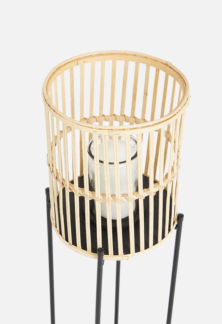 H&S - Lantern on stand - natural