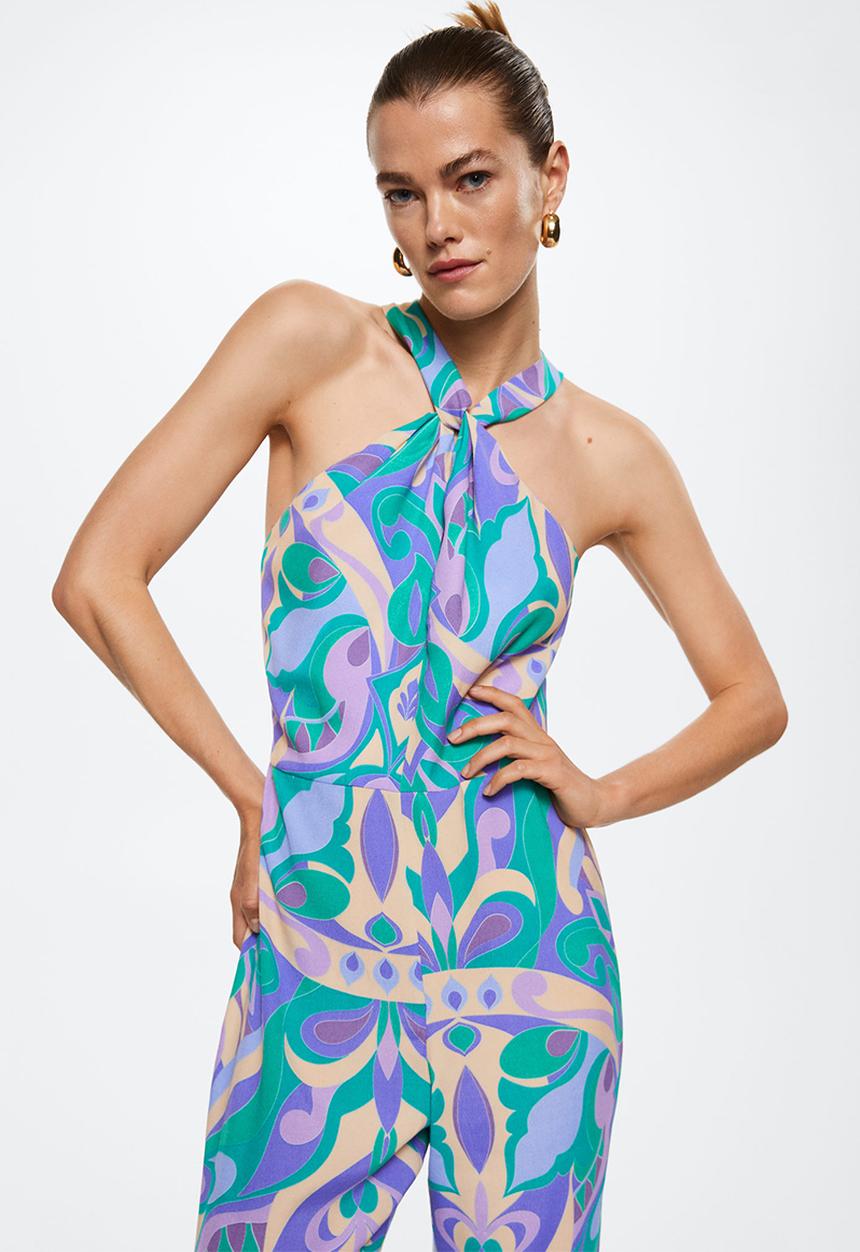 MANGO - One-piecesuit abby - light pastel purple