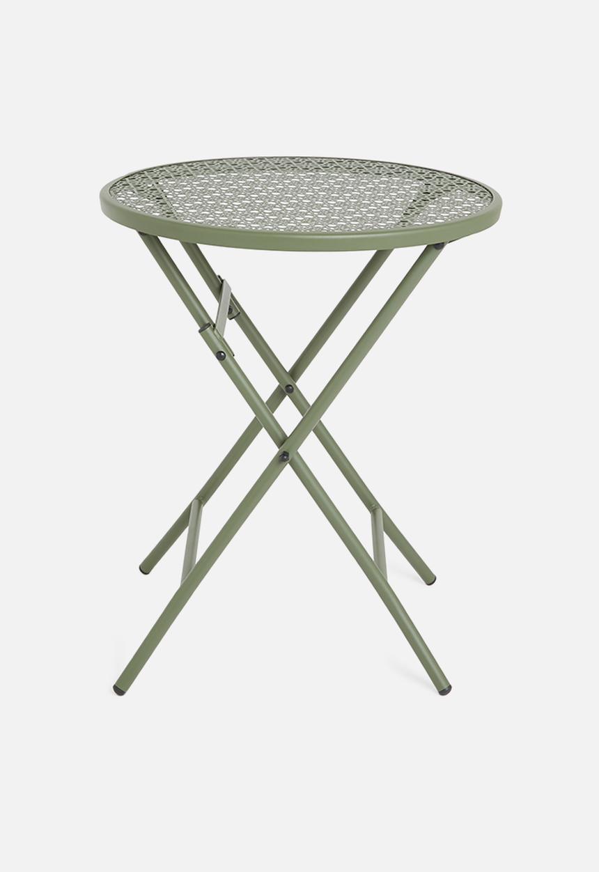 H&S - Rumi outdoor folding table-green